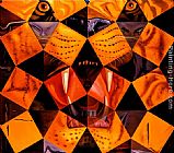 Salvador Dali Canvas Paintings - Cinquenta, Tigre Real